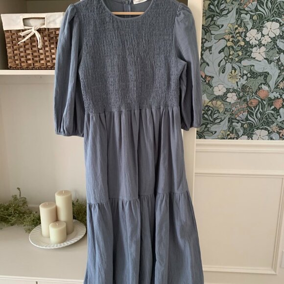 Neuflora Waterford Dress M Blue - Picture 1 of 9